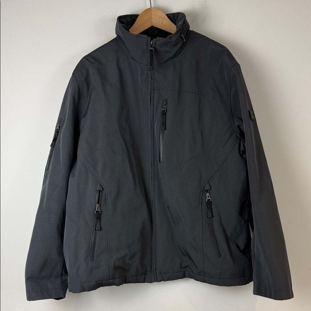 Tumi Men's Dark Grey Winter Jacket Size XL